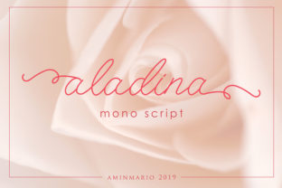 Aladina: A Bold Handwritten Font for Digital Design