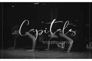 Capitals: A Fresh Handwritten Font for Modern Branding