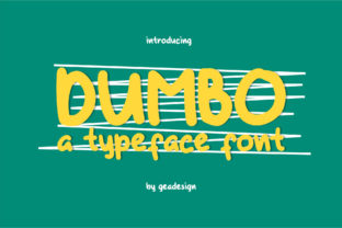 Dumbo Font for Digital Marketing and Branding
