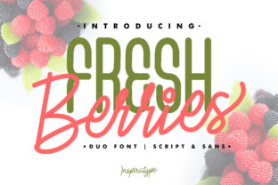 Fresh Berries Font Review for Branding Projects