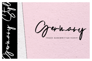 Germany Font: A Timeless Script for Handmade Creators