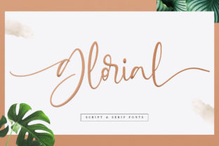 Glorial Duo: A Script Font for Modern Web Design