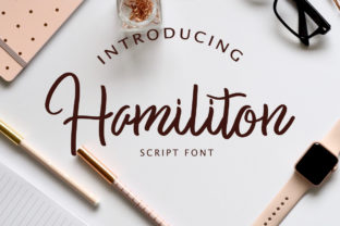 Hamiliton Font for Branding That Feels Romantic and Refined