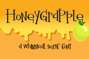 Honeygrapple Font for Branding Projects