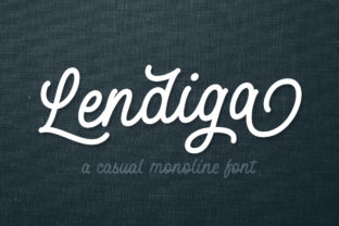 Lendiga: A Font That Speaks with Character