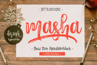 Masha Duo: A Stylish Font for Small Business Branding