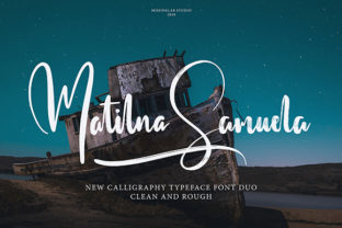 Matilna Samuela: A Script Font for Modern Web Design