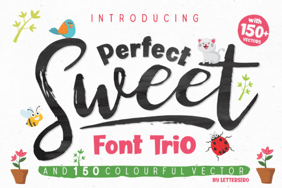 Perfect Sweet Trio Font for Web Design