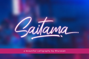 Saitama Script Font Review for Real Projects