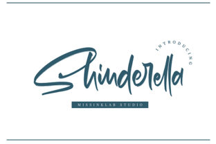 Shinderella: A Bold Handwritten Font for Modern Web Design