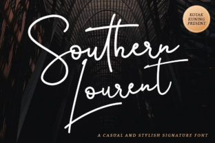 Southern Lourent Font for Campaign Creativity
