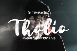 Thalia: A Bold Handwritten Font with Character