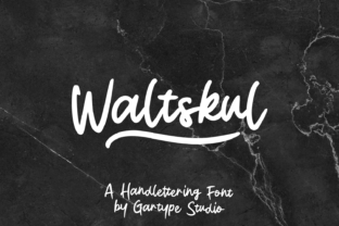 Waltskul: A Font That Adds Personality to Every Project