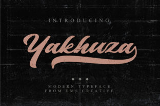 Yakhuza: A Font That Elevates Your Web Design